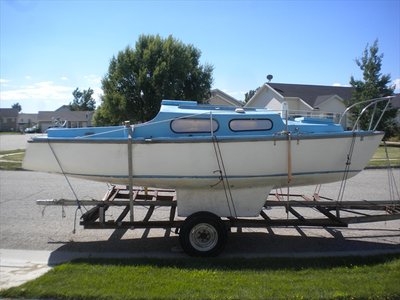 My boat right after purchase - Vivacity 20' Bilge-Keeled