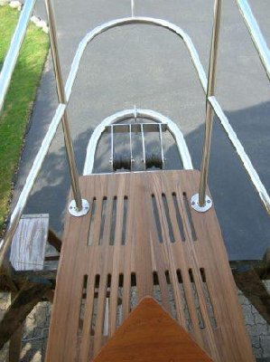 Bowsprit with teak grid..JPG