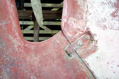 strap - with rudder seated